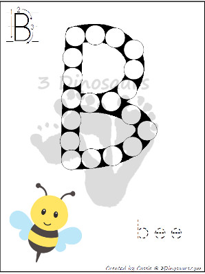 Free Bug Dot Marker Printables - 3Dinosaurs.com