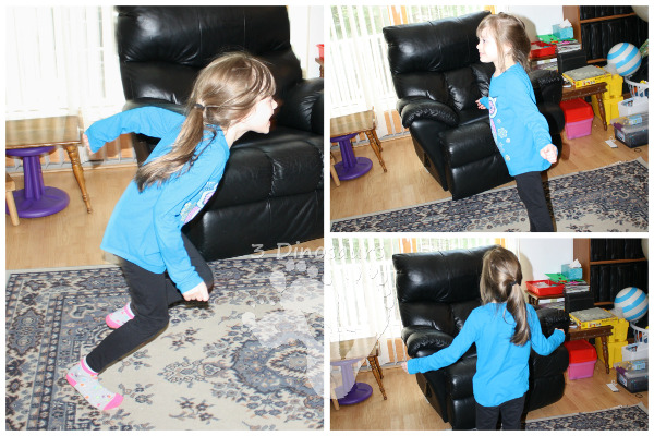 Goldilocks and the Three Dinosaurs Gross Motor - 3Dinosaurs.com