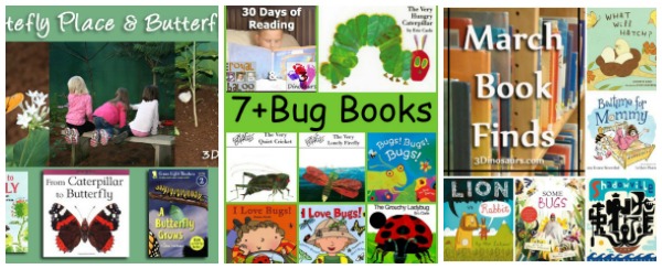 Bug & Insect printables, craft and books and more - 3Dinosaurs.com