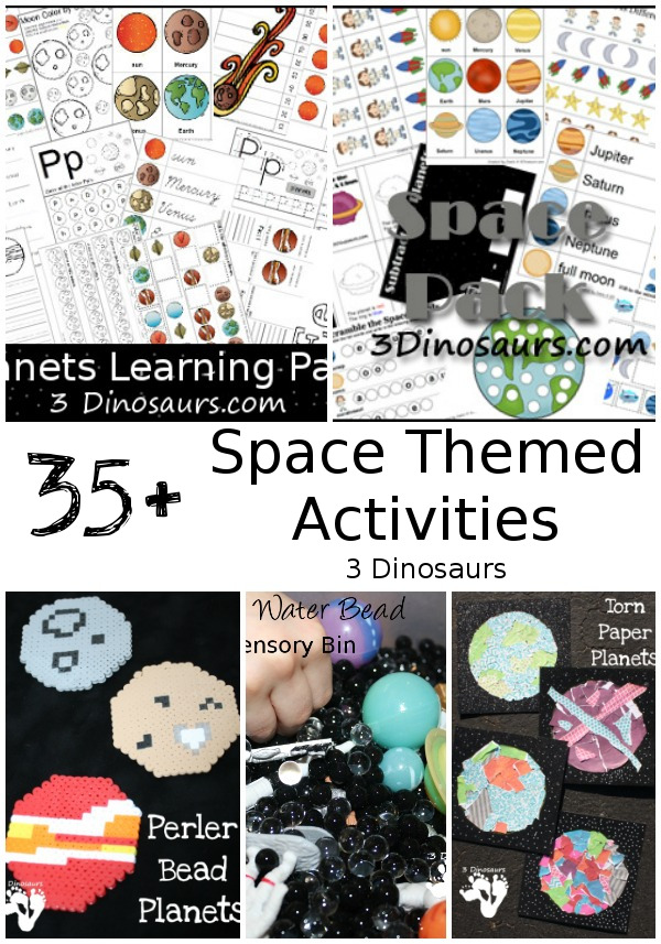 Space Printables & Activities - 3Dinosaurs.com 