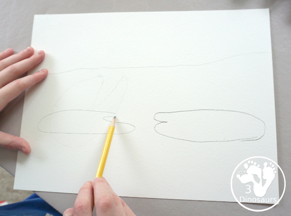 Frog Cookie Cutter Painting - a fun q-tip and dot marker pond painting that is super fun for kids to do - 3Dinosaurs.com