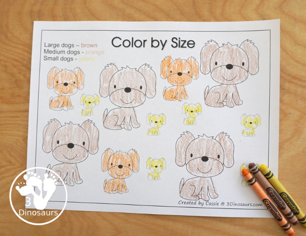 Free Romping & Roaring D Pack Letter Pack: D is for Dog - a letter D pack that has prewriting, finding letters, tracing letters, coloring pages, shapes, puzzles, and more to help kids learn their letter of the alphabet - 3Dinosaurs.com