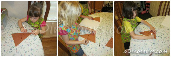 Torn Paper Ice Cream Cone