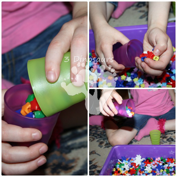 Star Sensory Bin - 3Dinosaurs.com