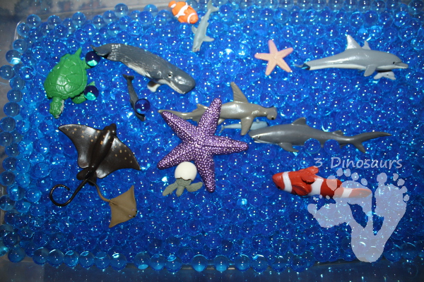 Big & Small Ocean Water Bead Search - 3Dinosaurs.com