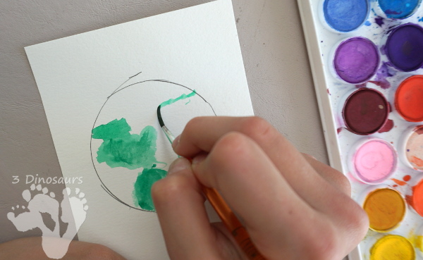 Easy to Make Phases Of the Moon Wreath - easy way to make a phases of the moon wreath for a space themed craft - 3Dinosaurs.com