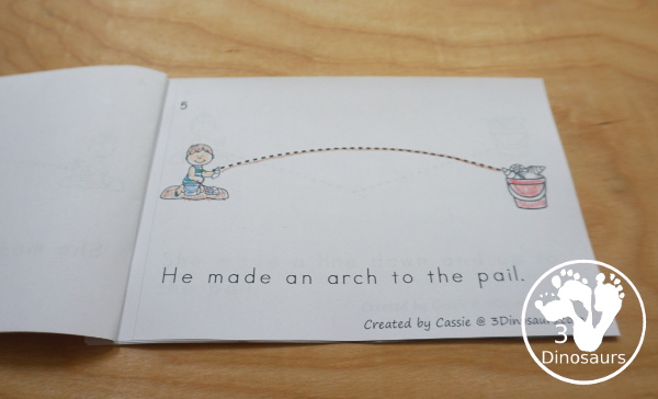 Beach Activity Pack: Prewriting with no-prep pages, easy reader book and tracing strips with thick and thin lines.  - 3Dinosaurs.com