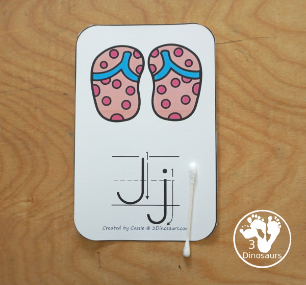 Free Summer ABC & Number Wall Cards - numbers 0 to 20 and all 26 letters of the alphabet - 3Dinosaurs.com