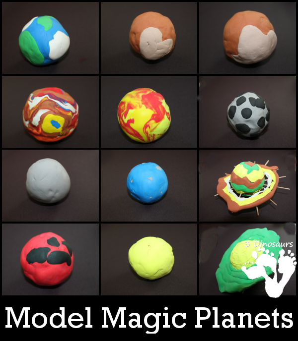 Model Magic Planets - 3Dinosaurs.com