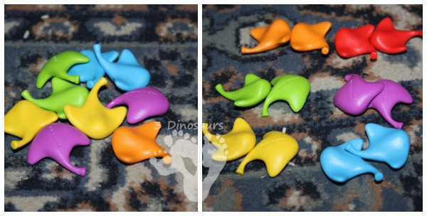 Ocean Counters Sensory Bin - a fun and easy to set up sensory bin with an ocean theme  - 3Dinosaurs.com