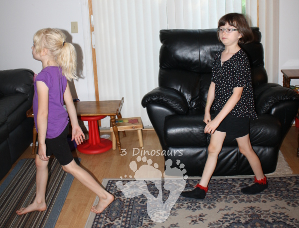 Brown Bear, Brown Bear Gross Motor Ideas - 3Dinosaurs.com