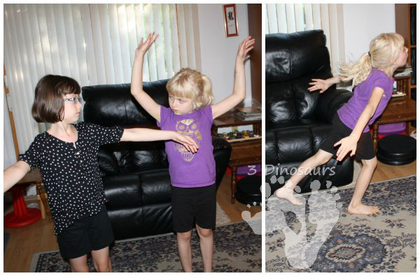 Brown Bear, Brown Bear Gross Motor Ideas - 3Dinosaurs.com