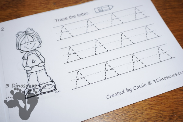 ABC Interactive Books - all 26 letters with interactive easy reader book, no-prep worksheets and reader strips $ - 3Dinosaurs.com