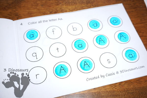 ABC Interactive Books - all 26 letters with interactive easy reader book, no-prep worksheets and reader strips $ - 3Dinosaurs.com