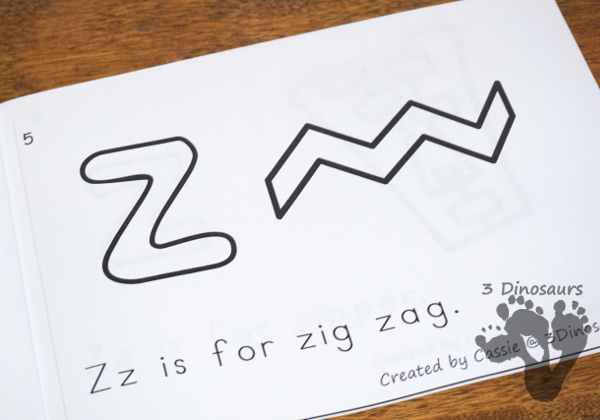 ABC Interactive Books - all 26 letters with interactive easy reader book, no-prep worksheets and reader strips $ - 3Dinosaurs.com