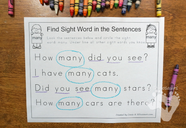 Romping & Roaring Second Grade Sight Word Packs - all 46 words together in nice package with 10 activities for each work PLUS extras only in the set - 3Dinosaurs.com