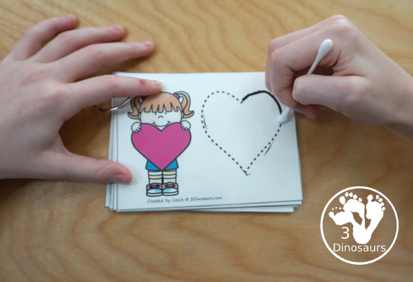 Free 2D Shape Tracing Cards - you have 12 shapes to trace with two options for the tracing - 3Dinosaurs.com