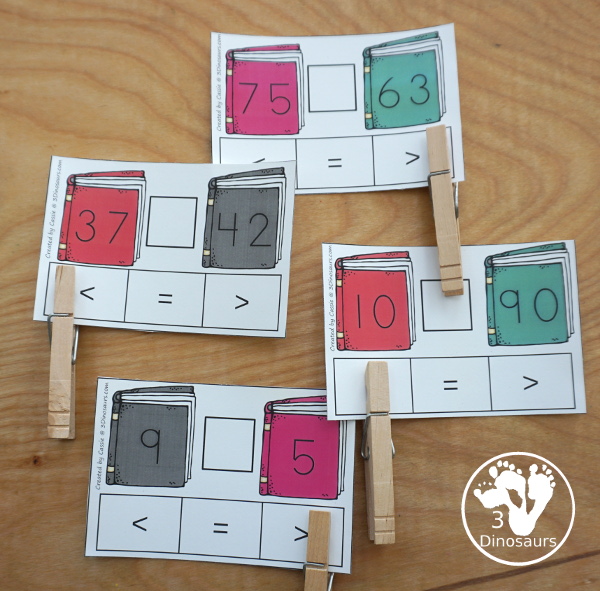 No-Prep & Hands-On School Themed Weekly Packs for Third Grade with 5 days of activities to do  with hands-on and no-prep that match up for each day with addition, subtraction, skip counting, sight words, repeat addition, CVCe word review, and more - 3Dinosaurs.com