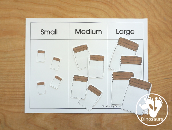 Free Romping & Roaring J Pack Letter Pack: J is for Jar - a letter J pack that has prewriting, finding letters, tracing letters, coloring pages, shapes, puzzles and more - 3Dinosaurs.com