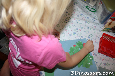 Torn Paper Apple Trees