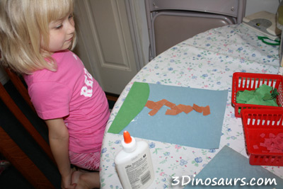 Torn Paper Apple Trees