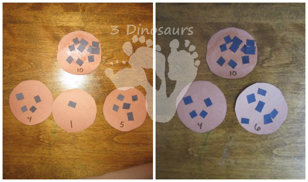 Counting Chocolate Chips - Duckling Get a Cookie - 3Dinosaurs.com