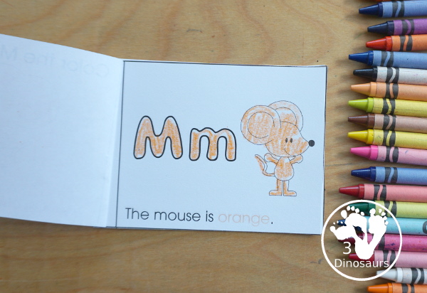 Free Romping & Roaring M Pack Letter Pack: M is for Mouse - a letter m pack that has prewriting, finding letters, tracing letters, coloring pages, shapes, puzzles and more - 3Dinosaurs.com