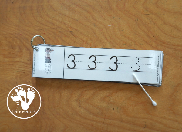 Free Pirate Number Tracing Strips - with numbers 0 to 20. You can tracing the numbers and an example of how to trace the numbers on the strips, plus a pirate on each tracing strip. - 3Dinosaurs.com