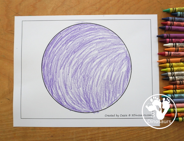 Free Circle Fine Motor Mat Printables - you have circle template circle tracing pages, circle dot marker pages and circle q-tip or cotton swab page. - 7 pages of fun fine motor fun with a circle shape theme. - 3Dinosaurs.com