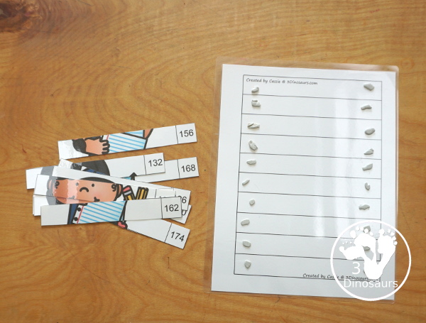 School Kids Skip Counting Puzzles: Skip Counting by 1 to 12 - you have three skip counting puzzles for each number. A great skip counting center idea for kids. - 3Dinosaurs.com