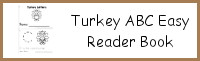 Turkey ABC Easy Reader Book