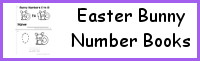 Easter Bunny Number Book With Tracing