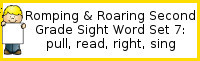 Romping & Roaring Second Grade Set 7: Pull, Read, Right, Sing Packs