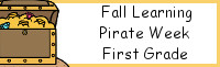 Fall Learning: First Grade Pirate Week