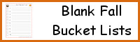 Blank Fall Bucket List