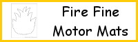 Fire Fine Motor Mats