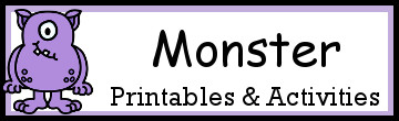 Monster Printables & Activities