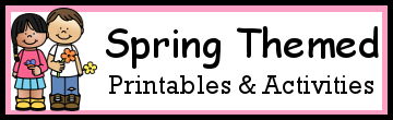 Spring Themed Printables and Activities